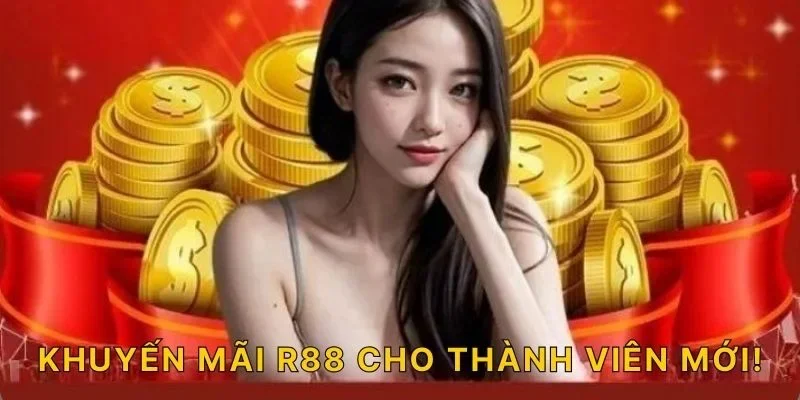 Khuyến mãi R88 cho thành viên mới