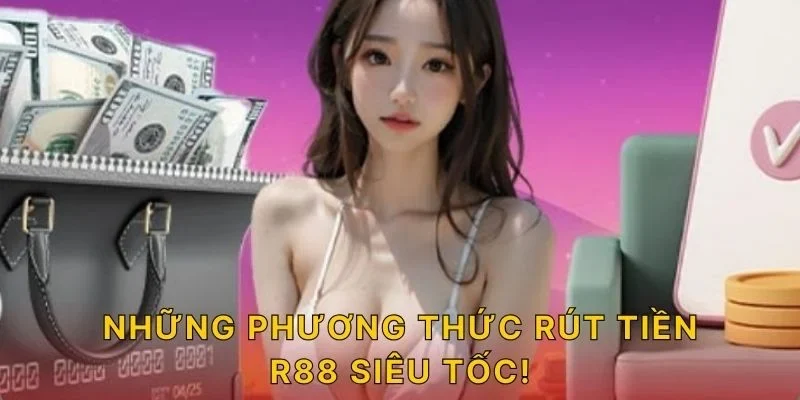 Những phương thức rút tiền R88 siêu tốc