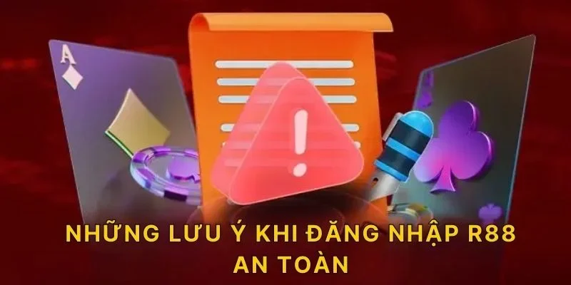 Những lưu ý khi đăng nhập R88 an toàn